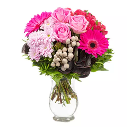 Beautiful Flowers With Vase